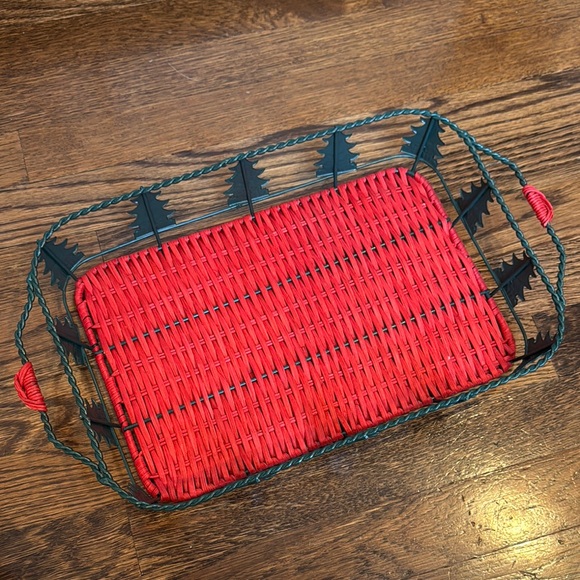 Pyrex Holiday Serving Baskets- Set of 2 - Picture 8 of 9